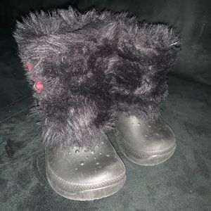 Crocs Boots W/ Fur